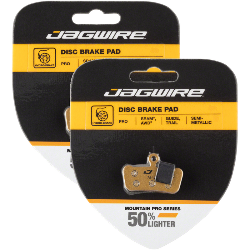 Load image into Gallery viewer, Jagwire-Disc-Brake-Pad-Semi-Metallic-BR0084PO2-Disc-Brake-Pads
