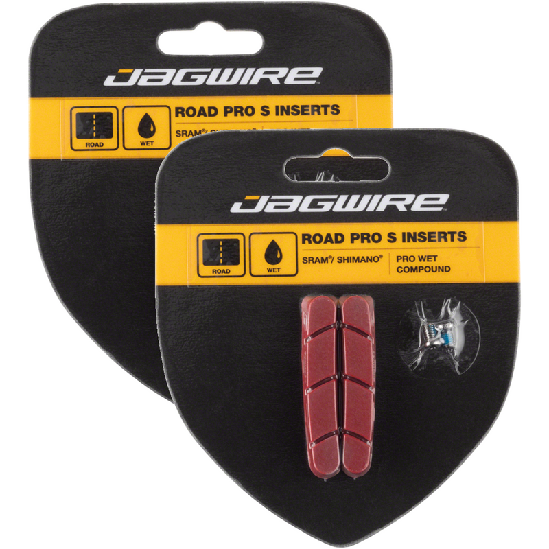 Load image into Gallery viewer, Jagwire-Road-Pro-S-Inserts-Brake-Pad-Insert-Road-Bike-BR0086PO2-Bicycle-Brake-Pads
