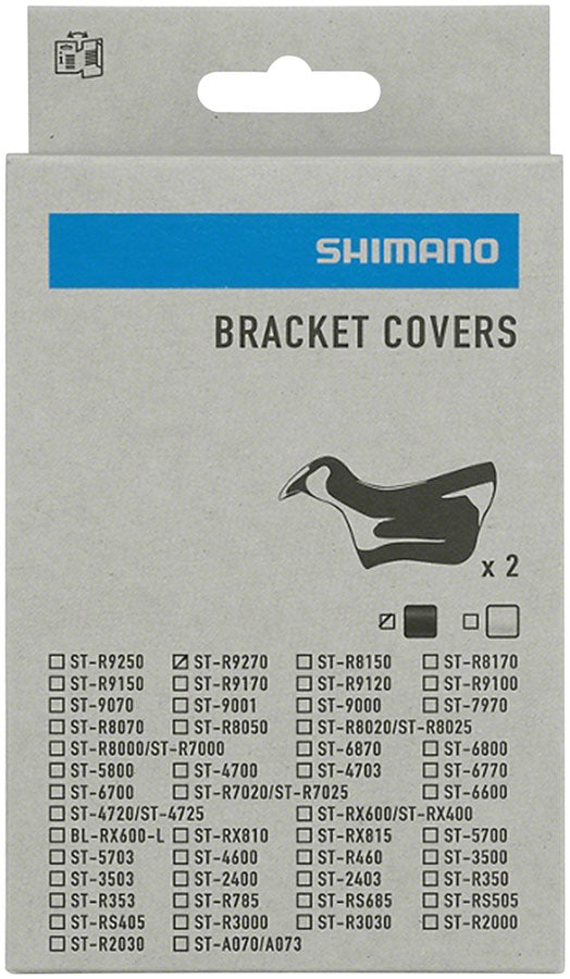 Load image into Gallery viewer, Shimano Dura-Ace ST-R9270 Di2 STI Lever Hoods - Black, Pair
