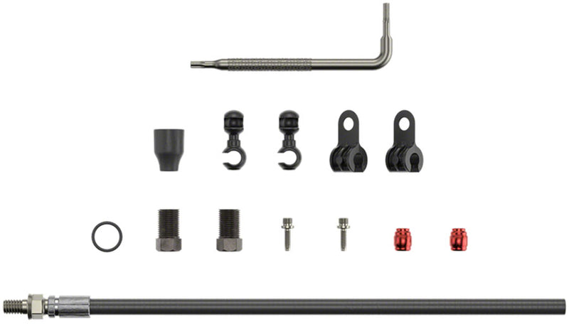Load image into Gallery viewer, SRAM Hydraulic Brake Hose Kit 2000mm for Elixir, Guide RSC/RS, DB5, Level TL Stainless Steel Fittings
