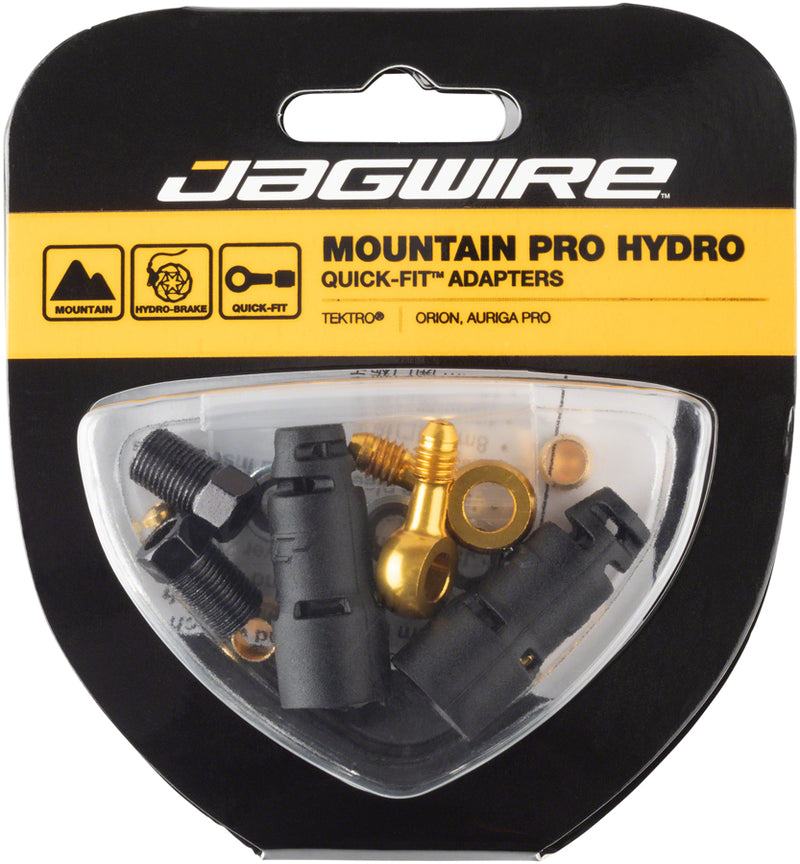 Load image into Gallery viewer, Jagwire-Tektro-Quick-Fit-Adapters-Disc-Brake-Hose-Kit-Universal-BR0419-Disc-Brake-Hose-Kit-For-Bicycle
