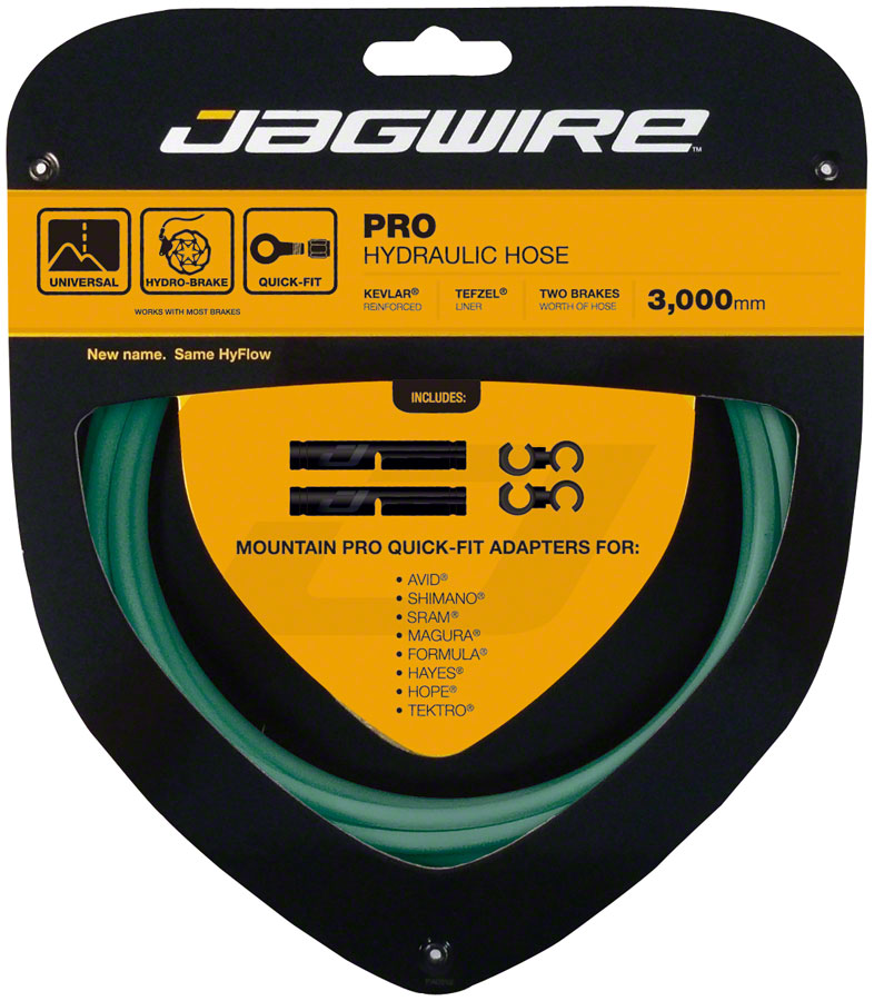 Load image into Gallery viewer, Jagwire Pro Hydraulic Disc Brake Hose Kit &amp; Quick-Fit Adaptor Bundle for Shimano XTR, XT, SLX, ZEE
