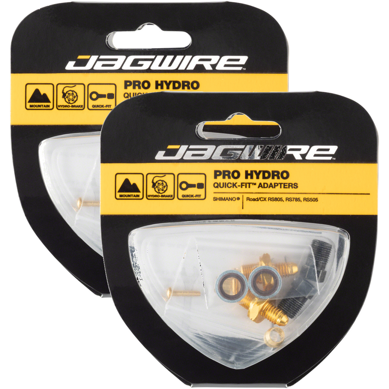 Load image into Gallery viewer, Jagwire-Shimano-Pro-Quick-Fit-Adaptors-Disc-Brake-Hose-Kit-Universal-BR0424PO2-Disc-Brake-Hose-Kit-For-Bicycle
