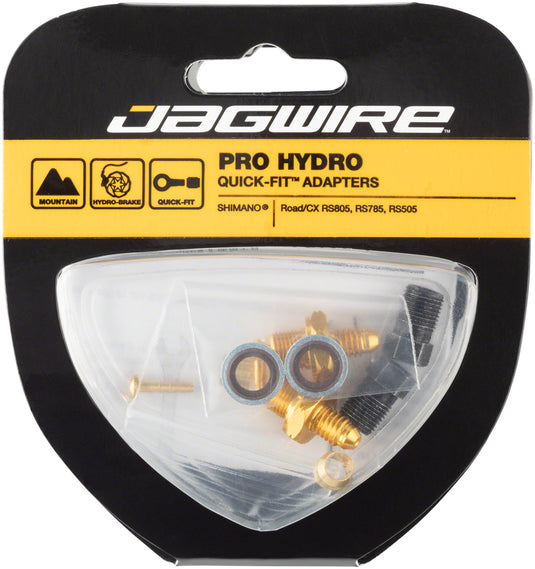 Pack of 2 Jagwire Pro Disc Brake Hydraulic Hose Quick-Fit Adaptor
