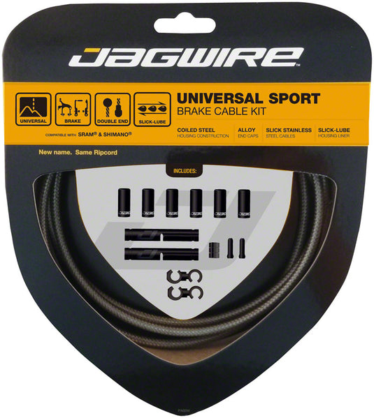 Jagwire-Universal-Sport-Brake-Kit-Brake-Cable-and-Housing-Sets-BR0427