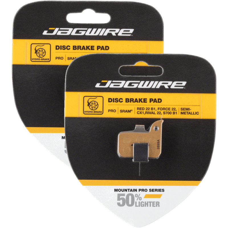 Load image into Gallery viewer, Jagwire-Disc-Brake-Pad-Semi-Metallic-BR0438PO2-Disc-Brake-Pads
