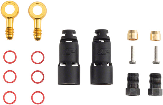 Jagwire Pro Hydraulic Disc Brake Hose Kit & Quick-Fit Adapters for Shimano Shimano XTR, XT, SLX, ZEE