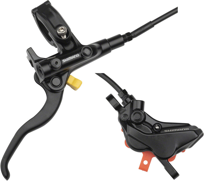 Load image into Gallery viewer, Shimano-BR-MT420-BL-M4100-Disc-Brake-and-Lever-Set-Disc-Brake-&amp;-Lever-Universal-BR0534-MTB-Flat-Bar-Disc-Brakes
