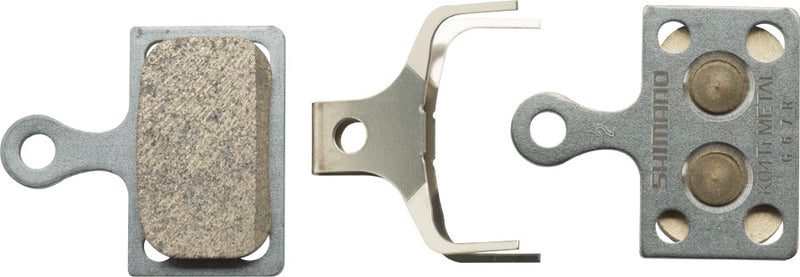 Load image into Gallery viewer, Shimano K04Ti-MX Metal Compound Disc Brake Pads with Titanium Back Plate - Performance, Durability &amp; Compatibility
