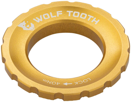 Pack of 2 Wolf Tooth CenterLock Lockring - Gold
