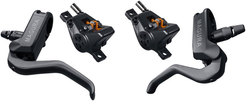 Load image into Gallery viewer, Magura-MT-A2-Disc-Brake-and-Lever-Disc-Brake-&amp;-Lever-Road-Bike-DBKL0723-MTB-Flat-Bar-Disc-Brakes

