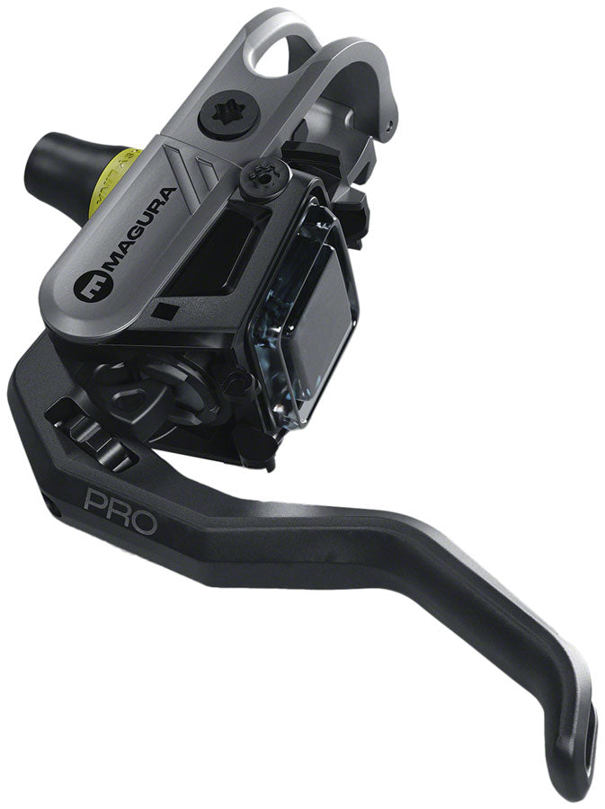 Load image into Gallery viewer, Magura Gustav Pro Disc Brake and Lever - Front or Rear, Post Mount, 4-Piston, Aluminum Lever Blade, Black/Anthracite
