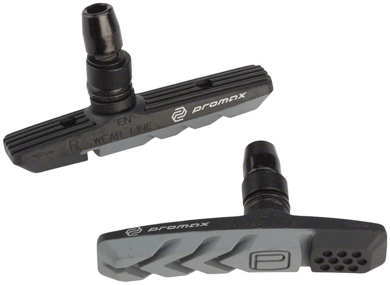 Load image into Gallery viewer, Promax B-3 Air Flow Gray Brake Pads 70mm Dual-Compound, Stiff Co-Molded Design for Linear Pull Bikes
