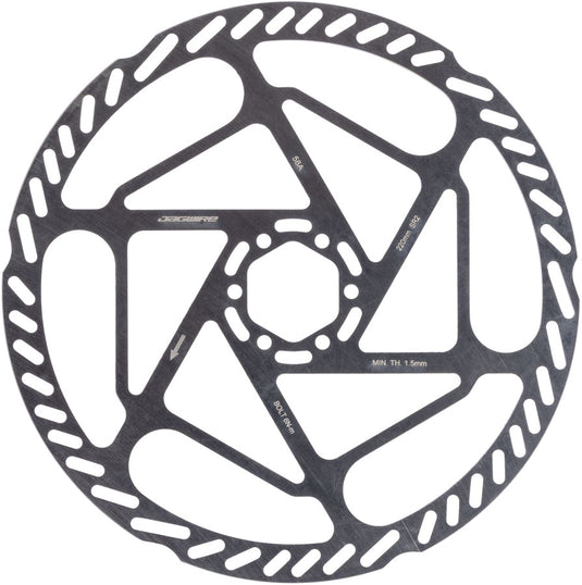 Jagwire Sport SR2 Disc Brake Rotor - 220mm, 6-Bolt, 2.0mm Thickness