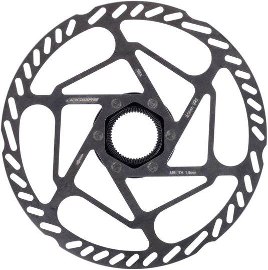 Jagwire Sport SR2 Disc Brake Rotor - 203mm, Center Lock, Includes Lockring, 1.8mm Thickness