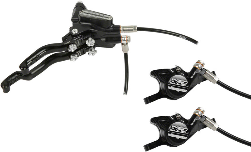 Load image into Gallery viewer, Hope-Tech-3-X2-Duo-Disc-Brakes-and-Lever-Kit-Disc-Brake-&amp;-Lever-Universal-BR1782-MTB-Flat-Bar-Disc-Brakes
