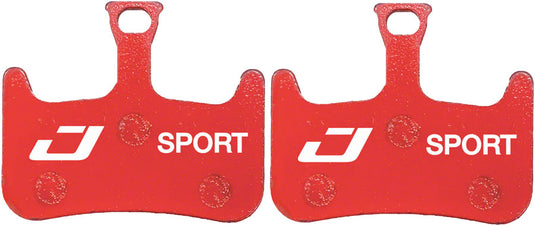 Jagwire Mountain Sport Semi-Metallic Disc Brake Pads for Hayes Dominion A2 - High-Performance Steel Backed, Low Noise, Long-Lasting Bike Brake Pads (Pack of 2)