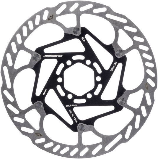 Jagwire Pro LR3 Disc Brake Rotor - 160mm, 6-Bolt, 1.8mm Thickness
