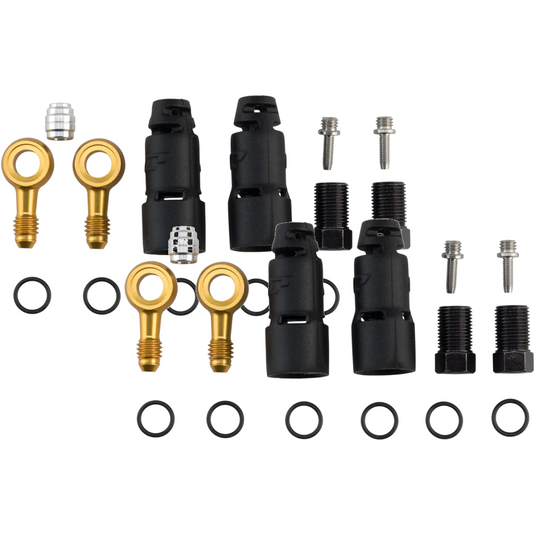 Jagwire-Pro-Quick-Fit-Adaptor-Kits-for-SRAM-Avid-Disc-Brake-Hose-Kit-Mountain-Bike-BR2484PO2-Disc-Brake-Hose-Kit-For-Bicycle