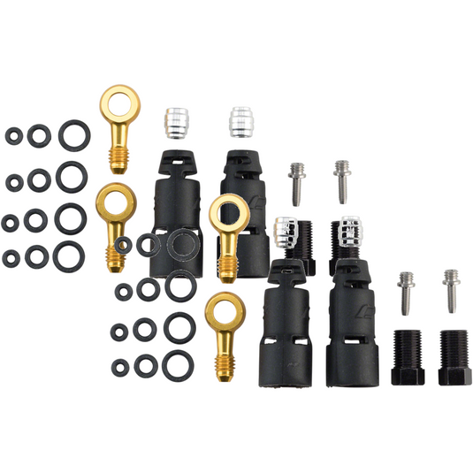 Jagwire-Pro-Quick-Fit-Adaptor-Kits-for-SRAM-Avid-Disc-Brake-Hose-Kit-Mountain-Bike-BR2487PO2-Disc-Brake-Hose-Kit-For-Bicycle