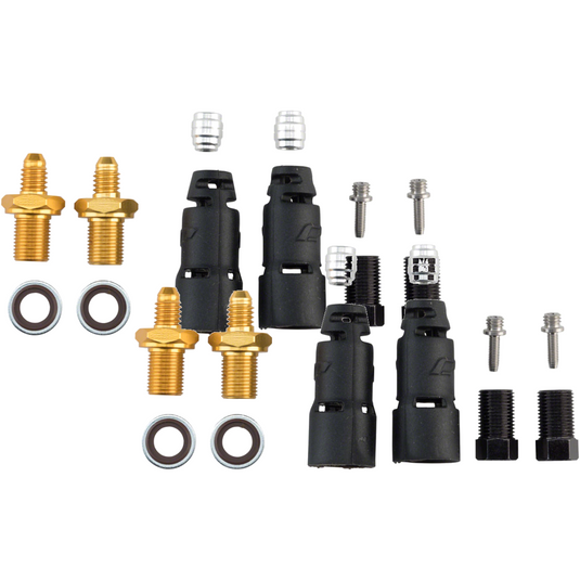 Jagwire-Shimano-Pro-Quick-Fit-Adaptors-Disc-Brake-Hose-Kit-Mountain-Bike-BR2488PO2-Disc-Brake-Hose-Kit-For-Bicycle