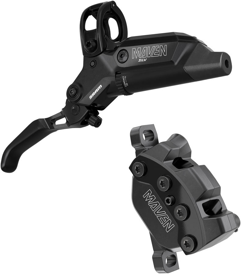 Load image into Gallery viewer, SRAM Maven Silver Disc Brake Front/Rear Post Mount 4-Piston Hydraulic Brake with Adjustable Reach &amp; Contact Point
