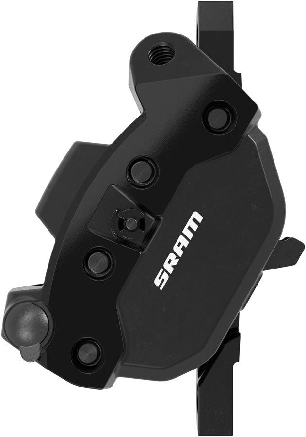 Load image into Gallery viewer, SRAM Maven Silver Disc Brake Caliper Assembly - Front/Rear, Post Mount, 4-Piston, Black, B1
