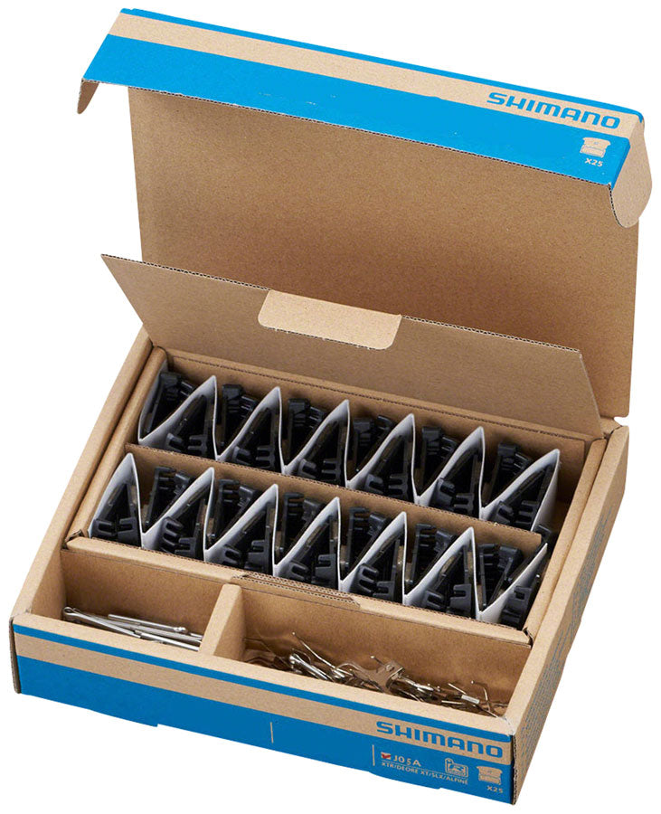 Load image into Gallery viewer, Shimano J05A-RF Resin Disc Brake Pads with Aluminum Fin Back Durable, Quiet, UHD Performance

