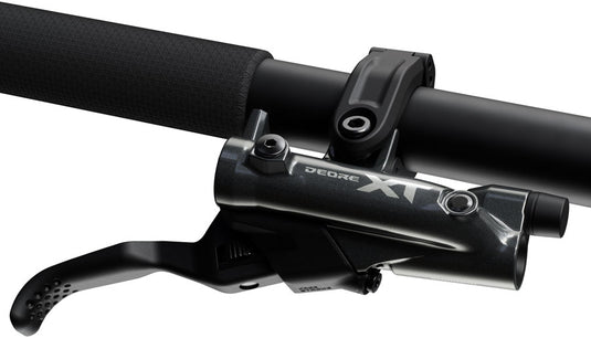 Shimano Deore XT M8200 Disc Brake and Lever - Right/Rear, Post Mount, 2-Piston Caliper, SM-BH90-SBM Hose, Fin Metal