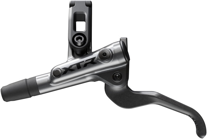 Load image into Gallery viewer, Shimano XTR M9200 XC Disc Brake and Lever - Left/Front, Post Mount, 2-Piston Caliper, SM-BH90-SS Hose, Metal Pads, Gray
