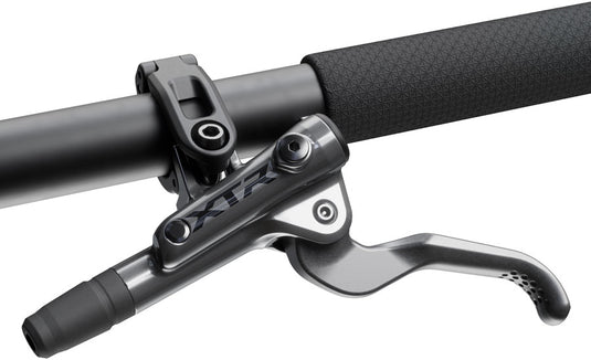 Shimano XTR M9200 XC Disc Brake and Lever - Left/Front, Post Mount, 2-Piston Caliper, SM-BH90-SS Hose, Metal Pads, Gray