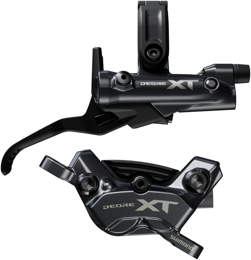 Load image into Gallery viewer, Shimano-Deore-XT-BR-M8220-Disc-Brake-and-BL-M8200-Lever-Disc-Brake-&amp;-Lever-Universal-DBKL0670-MTB-Flat-Bar-Disc-Brakes
