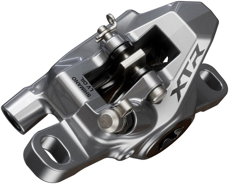 Load image into Gallery viewer, Shimano XTR BR-M9200 XC Disc Brake Caliper - Front or Rear, Post Mount, 2-Piston, Includes K04TI Metal Pads
