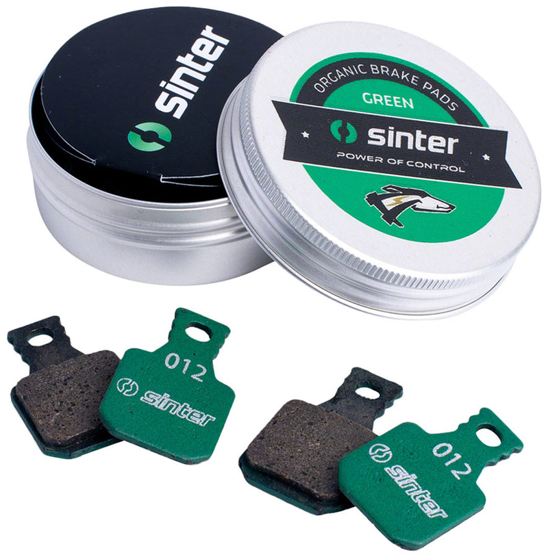 Load image into Gallery viewer, Sinter Green s2032 Organic Disc Brake Pads Bundle for Magura MT Bikes High-Performance Ceramic &amp; Kevlar Resistance
