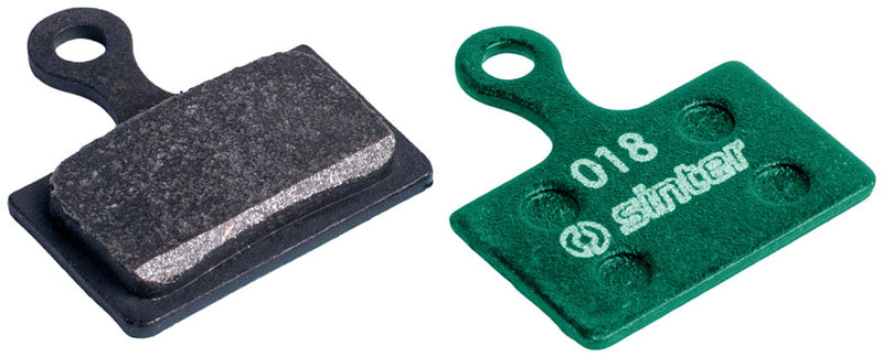 Load image into Gallery viewer, Sinter Green s2032 Compound Organic Disc Brake Pads - Shimano Type K, Sinter Type 018, One Pair

