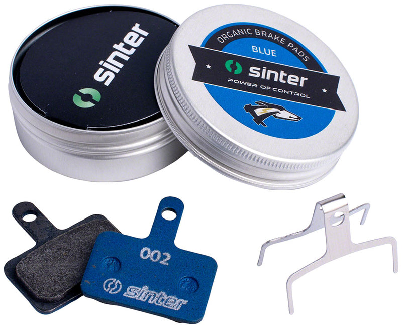 Load image into Gallery viewer, Sinter BLUE S530 Organic Disc Brake Pads Bundle for Shimano Alivio Deore M465 Power, High Modulation, E-Bike Compatible
