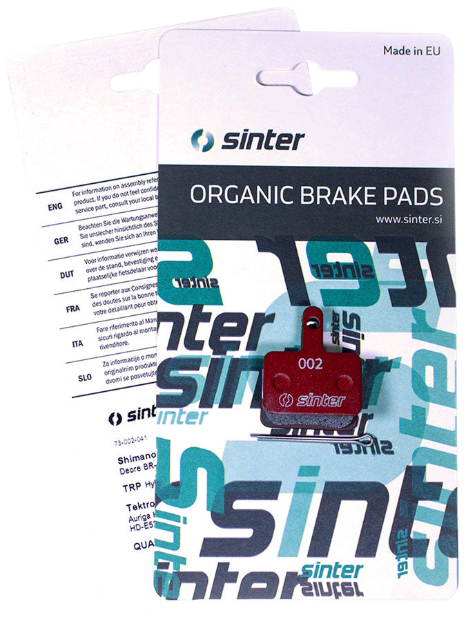 Load image into Gallery viewer, Sinter RED s514 Clarks Clout 1, M3000, S2 / Shimano Alivio M415, Alivio M416, Alivio M416A, Deore M465, Deore M475,
