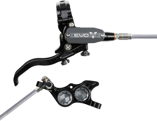 Hope EVO TR4 Hydraulic Disc Brake and Lever Set - 4-Piston, Post Mount, for Trail & MTB