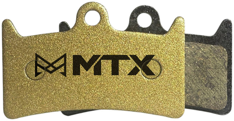 Load image into Gallery viewer, MTX Gold Label HD Ceramic/Kevlar Disc Brake Pads for Hope Tech 3 &amp; 4 V4 High-Performance, Heat-Resistant, Durable Brake Pads
