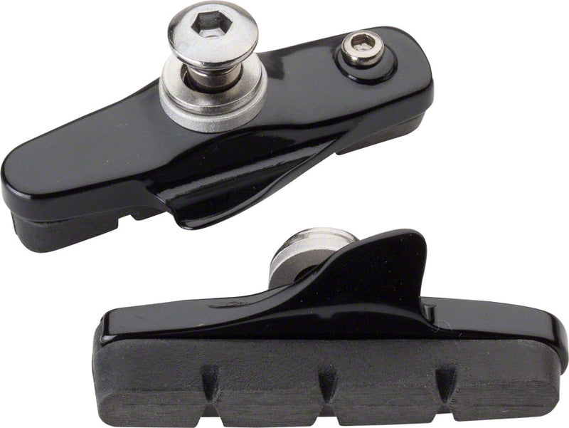 Load image into Gallery viewer, SRAM Apex Brake Pad &amp; Holder Kit Black, Cartridge Caliper, Bolt-In Attachment, Standard Rim Compatibility (Pair)
