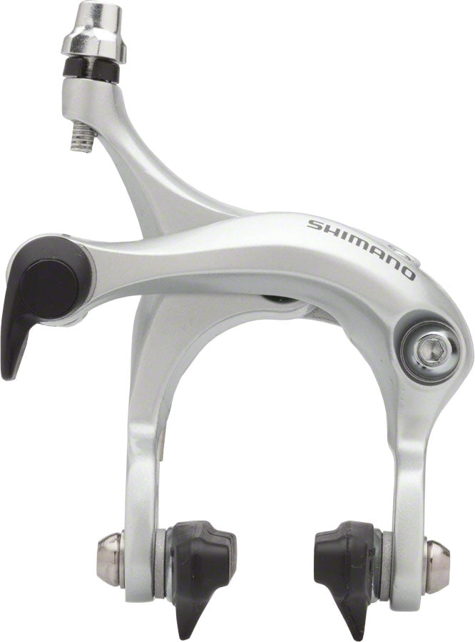 Load image into Gallery viewer, Shimano BR-R451 Mid-Reach Road Brake Calipers Silver, Compatible with STI &amp; Super SLR Levers, Precise &amp; Lightweight Cycling Performance
