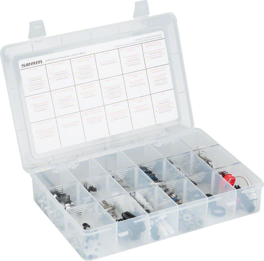 SRAM-Disc-Brake-Repair-and-Service-Tacklebox-Disc-Brake-Workshop-Kit-Mountain-Bike-Dirt-Jumper-Hybrid-Comfort-Bike-BR4840
