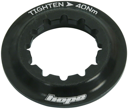 Pack of 2 Hope Center Lock Disc Lockring - Black
