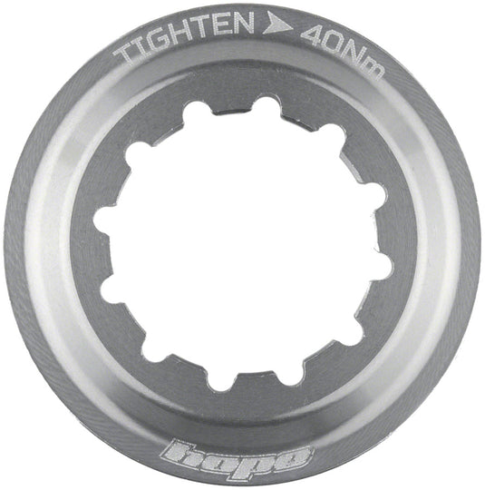 Hope Center Lock Disc Lockring - Silver Compatible With Other Manufacturers