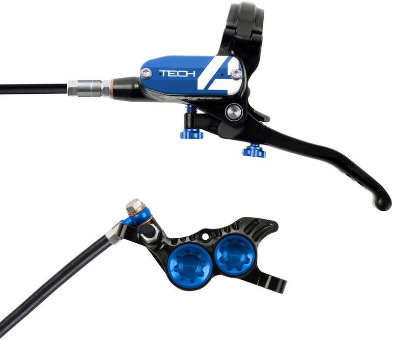 Load image into Gallery viewer, Hope-Tech-4-V4-Disc-Brake-&amp;-Lever-Set-Disc-Brake-&amp;-Lever-Universal-DBKL0338-MTB-Flat-Bar-Disc-Brakes
