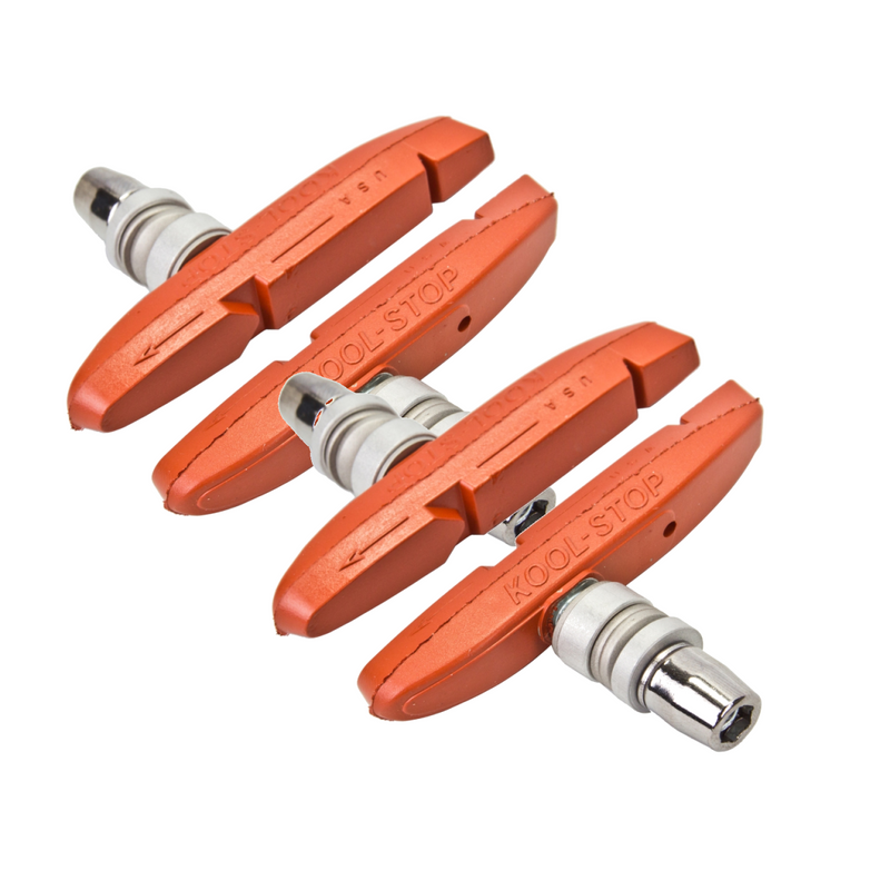 Load image into Gallery viewer, Kool-Stop-Supra-2-Brake-Pads-Brake-Shoe-Threaded-Post-Universal-BR5543PO2-Bicycle-Brake-Pads
