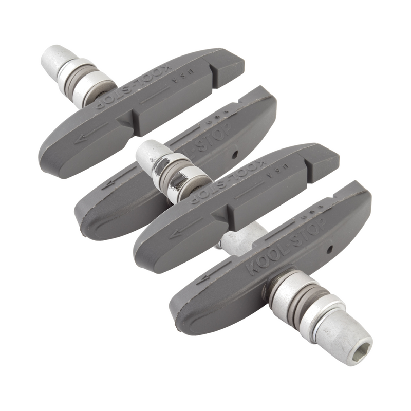 Load image into Gallery viewer, Kool-Stop-Supra-2-Brake-Pads-Brake-Shoe-Threaded-Post-Universal-BR5582PO2-Bicycle-Brake-Pads
