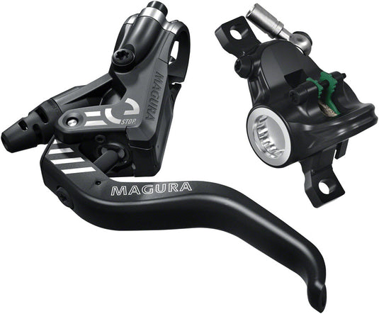 Magura MT4 eSTOP Hydraulic Disc Brake Bundle Front/Rear Post Mount, E-Bike Compatible, Black