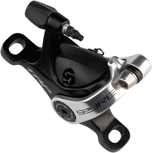 TRP Spyre Road Mechanical Disc Brake, Front or Rear, Post mount, 140 or 160mm (not included), 154g, Black