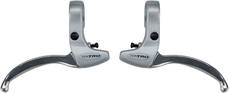Load image into Gallery viewer, Tektro-Brake-Lever-Flat-Bar-BMX-Pair-3-Finger-Left-&amp;-Right-BR7793
